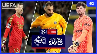 #UCL Great Saves Quarter-finals | Lunin, Donnarumma, Kobel...