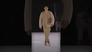 Alexis Chaparro walking for Jacquemus Fall-Winter 2020