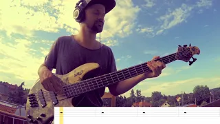 Subscribe - Between Heaven and Her (BASS PLAYALONG WITH TAB)