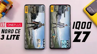 OnePlus Nord CE 3 lite vs iQoo Z7 Camera, PUBG, Battery, Display Comparison