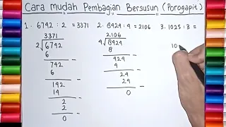 Belajar Matematika Kelas 4 SD - Pembagian Bersusun (Porogapit)