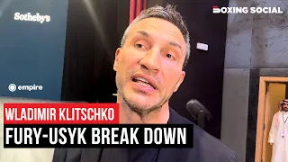 “TYSON FURY OWES ME A REMATCH!” Wladimir Klitschko BREAKS DOWN Fury-Usyk