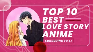 TOP 10 BEST LOVE STORIES IN ANIME ACCORDING TO AI