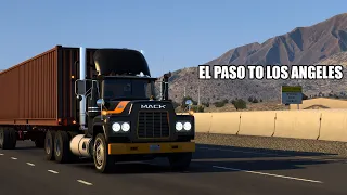 El Paso to Los Angeles