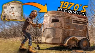 Restoring 50 Year Old Livestock Trailer - The Animals NEED to MOVE! // Ranch // Homestead