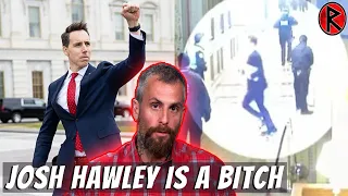 "Josh Hawley Is A B*tch" - Capitol Police Officer
