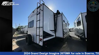 Magnificent 2024 Grand Design Imagine Travel Trailer RV For Sale in Boerne, TX | RVUSA.com