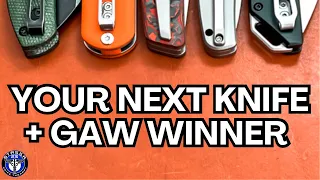 Awesome New Pocket Knives to Check Out Plus GAW Winner