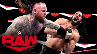 Aleister Black vs. Seth Rollins turns to chaos: Raw, March 9, 2020