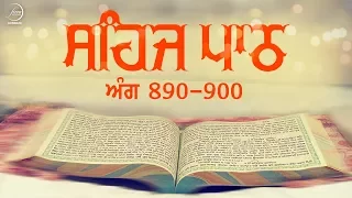 Sehaj Path Ang 890 To 900 | Bhai Sarwan Singh | Fizza Records Gurbani