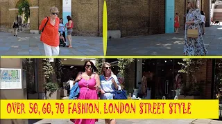 Stylish And Fashionable Images Of Clothes Over 50,60,70.Street Fashion In London.Summer Outfit Ideas