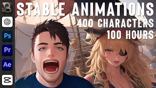 How I Used A.I To Create An Anime Franchise In 100 Hours