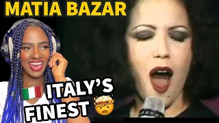 REACTING TO ITALIAN ROCK MUSIC FOR THE FIRST TIME | "Matia Bazar" - Ti Sento  (SINGER REACTION)