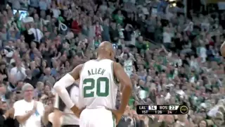 Ray Allen makes history as the three-point king (All time threes)