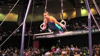 Joshua Jefferis - Still Rings Finals - 2012 Kellogg's Pacific Rim Championships