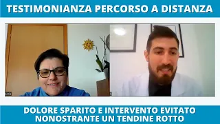 Tendine ROTTO, intervento EVITATO e spalla guarita al 100% | Testimonianza.