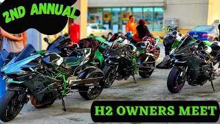 kawasaki H2 Owner's Meet | CBR1000RR-R, Yamaha R1 , 20' Mt-10,  Gsxr 1000 , zx14r,  zx10r, ZH2