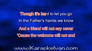 Michael W Smith - Friends (KARAOKE)