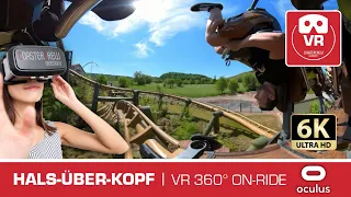 360° Hals-über-Kopf Tripsdrill VR Roller Coaster insane on-ride POV #vr360 Suspended Thrill Coaster