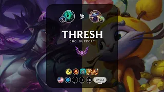 Thresh Support vs Yuumi - NA Master Patch 14.8