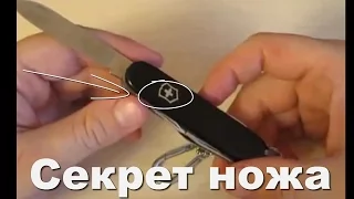 Маленький секрет швейцарского ножа  #1