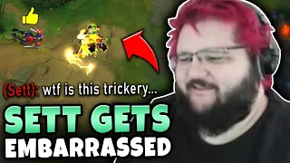 PINK WARD MAKES SETT QUESTION REALITY WITH THESE SHACO PLAYS!! - League of Legends