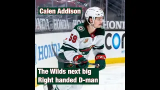 Minnesota Wild prospect report Calen Addison (Game 5 Highlights in description)