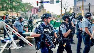 Minneapolis police clear Uptown protest zone