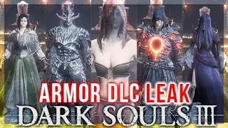Dark Souls 3 - The Ringed City - All the Known Armour Sets At the Moment. [SPOILERS]