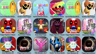 Garten Of Banban Mod Dogday+Miss Delight, Poppy Playtime 4 Mobile, Poppy 3 Steam, Zoonomaly2,Banban7