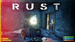 RUST ЗАЛЕТЕЛ НА РЕЙД!!!