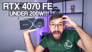 The New RTX 4070 FE // Benchmarks, Thermals, Power Efficiency and Noise Levels