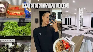 weekly vlog: what I eat in a week & what's new in my wardrobe