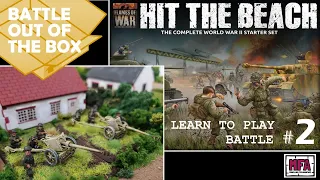 Learn to Play Flames of War: Hit the Beach Battle Report Part #2