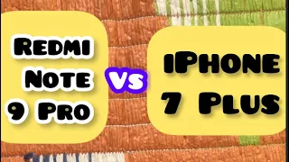 Redmi Note 9 pro VS iPhone 7 Plus PUBG open speed test | #pubg #shorts #bgmi #speedtest #iphone