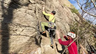 New Trad Route - Courthouse Rock, Red River Gorge