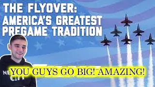 British Guy Reacts to The Flyover: America's Greatest Pregame Tradition | NFL Films Presents