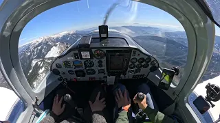 Flight from La Cerdanya to LELL with Tecnam Sierra neo