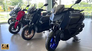 2023 Malaysia 3 ALL New Color Yamaha X-MAX 250 Walkaround All Details | Exhaust [4k]
