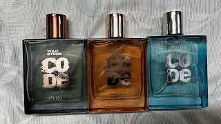 Unboxing WildStone Code Series Perfumes | Acqua, Terra, Pyro