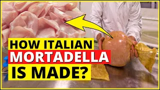 How Giant Italian Mortadella is made? Mortadella how it's made? - Food: How it's made