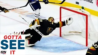 GOTTA SEE IT: Marc-Andre Fleury Makes Soul-Crushing Save On Maple Leafs' Petan