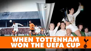 When Tottenham Won the UEFA Cup