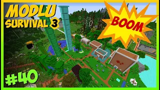 BOOM , THE END 😁 - Modlu Survival S3 _ #40