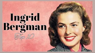 Top 10 Ingrid Bergman Films | Hitchcock Month 2023