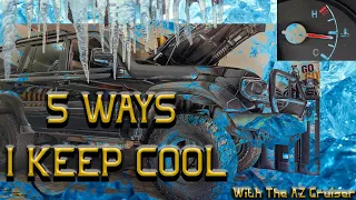 ℹ️ How to: 5 ways to keep your engine cool! 🥶 (Toyota Land Cruiser 80 series)