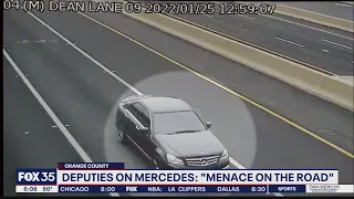 Deputies on Mercedes: "Menace on the road"