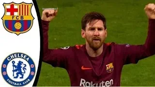 FC Barcelona Vs Chelsea Champions League  14/03/2018