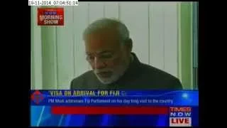 PM's Visit To Fiji