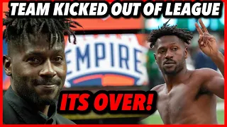 Antonio Brown's Arena Football Team gets KICKED OUT OF THE LEAGUE!